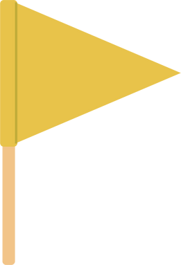 Triangle Flag Illustration